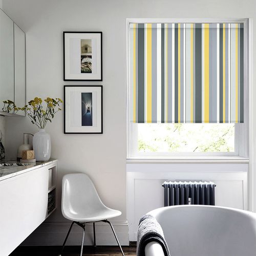 Stunning Yellow Kitchen Blinds