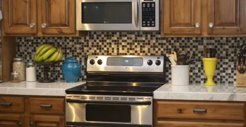Wonderful Backsplash Tile Ideas Small Kitchens Impressive For With Modern Stove