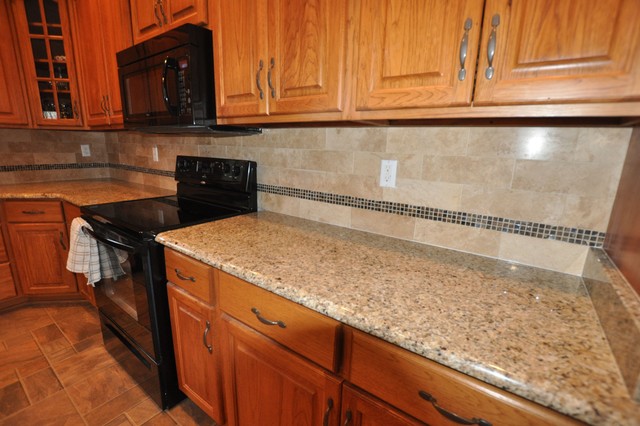 Wonderful Pictures Of Granite Kitchen Countertops And Backsplashes Enchanting Backsplash Ideas Black For Kitchens With