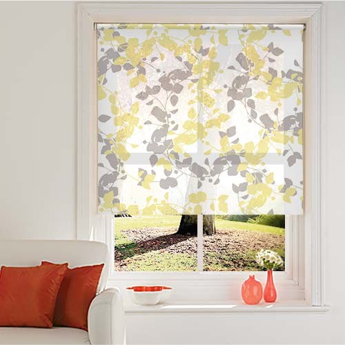 Wonderful Yellow Kitchen Blinds